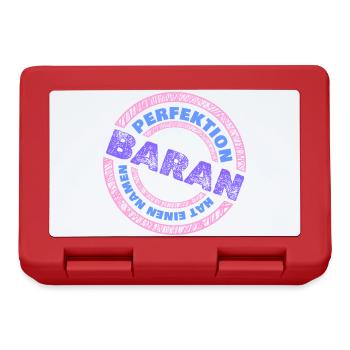 Perfekt Baran - Brotdose - Rot - Vorne