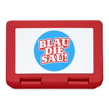 Blue The Sow Logo - Boîte à goûter - rouge - Devant