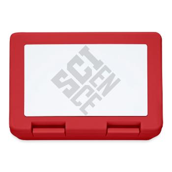 Science Science Statement Nerd Education Saying - Lunchbox - red - Front