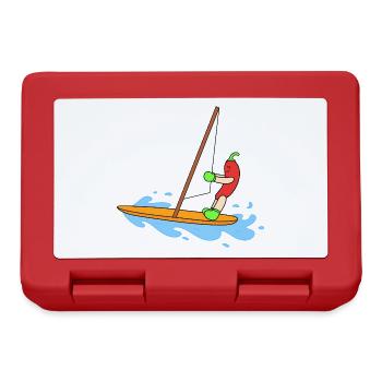 Drôle de navigation au chili - Boîte à goûter - rouge - Devant