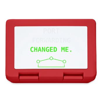 Redirection de port Change Me IT Humour Nerd Gift++ - Boîte à goûter - rouge - Devant