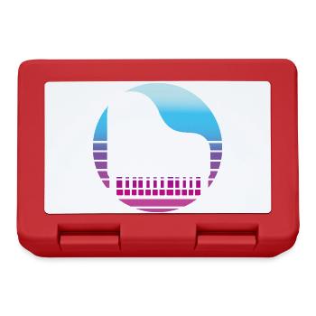Cadeau pour musicien piano piano : idée cadeau - Boîte à goûter - rouge - Devant