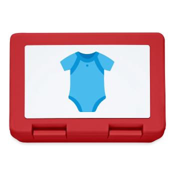 Baby Onesie - Lunchbox - red - Front