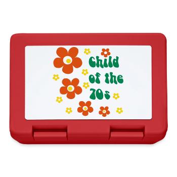 Child of the 70s - Lunchbox - red - Front
