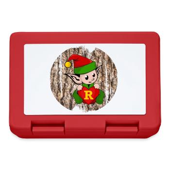 elf r - Brotdose - Rot - Vorne