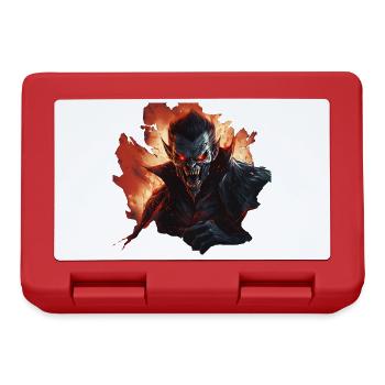 angry vampire monster in a realistic comic - Brotdose - Rot - Vorne