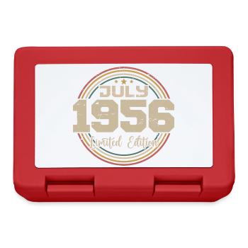 1956 Birthday July 1956 Gift July 1956 - Lunchbox - red - Front