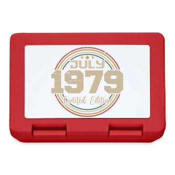1979 Birthday July 1979 Gift July 1979 - Lunchbox - red - Front