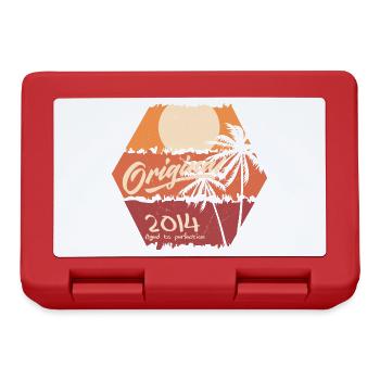 Original 2014 Retro 2014 Birthday Gift - Lunchbox - red - Front