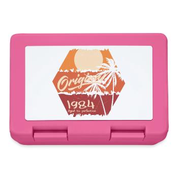 Original 1984 Retro 1984 Birthday Gift - Lunchbox - pink - Front