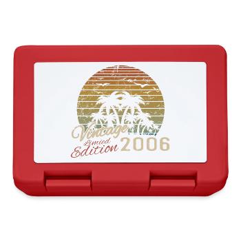 Vintage 2006 Birthday Gift 2006 Retro 2006 - Lunchbox - red - Front