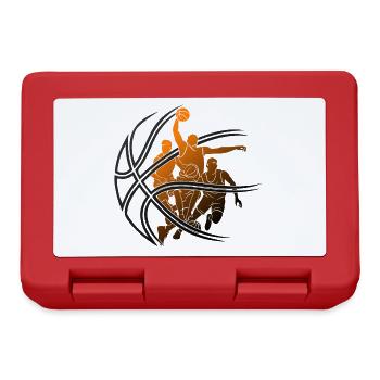 JOUEUR DE BASKET-BALL - Boîte à goûter - rouge - Devant
