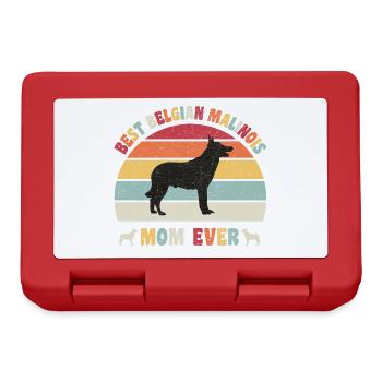 Best Belgian Malinois mom ever dog lovers vintage - Brotdose - Rot - Vorne