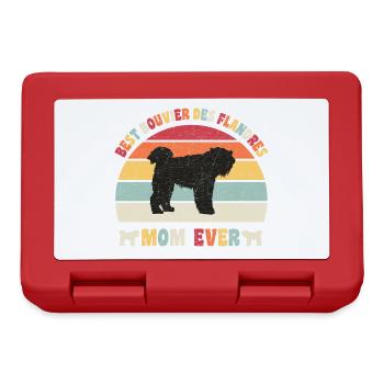 Best Bouvier des Flandres mom ever dog lovers - Brotdose - Rot - Vorne