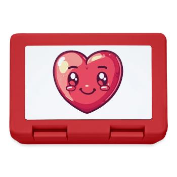Coeur Amour Mignon En Amour - Boîte à goûter - rouge - Devant