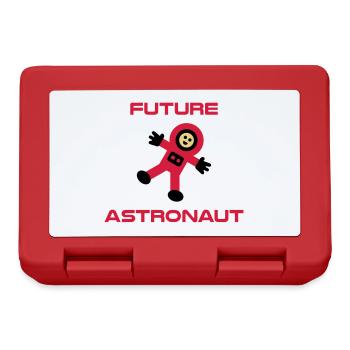 Futur astronaute - Boîte à goûter - rouge - Devant