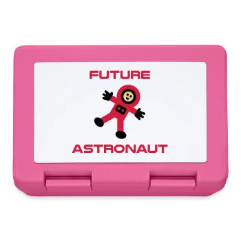 Futur astronaute - Boîte à goûter - rose - Devant