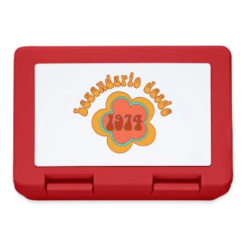 Legendario desde 1974 Birthday Retro - Lunchbox - red - Front