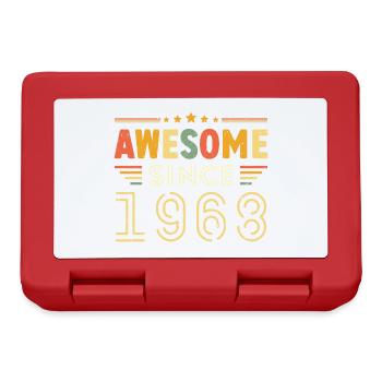 Millésime Légende 1968 Cadeau de 1968 - Né en 1968 - Boîte à goûter - rouge - Devant
