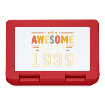 Vintage Legend 1989 Gift from 1989 - Born in 1989 - Lunchbox - red - Front