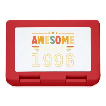 Millésime Légende 1996 Cadeau de 1996 - Né en 1996 - Boîte à goûter - rouge - Devant