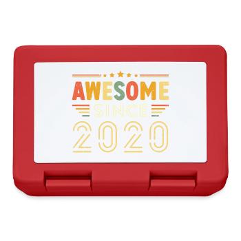Millésime Légende 2020 Cadeau de 2020 - Né en 2020 - Boîte à goûter - rouge - Devant