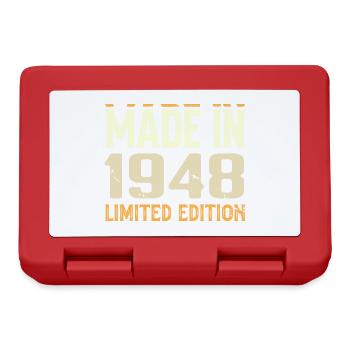 Awesome 1948 Birthday Gift Since 1948 Retro - Lunchbox - red - Front