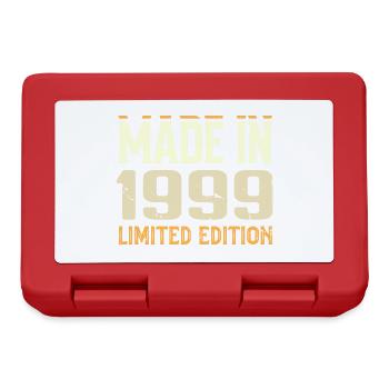 Cadeau Anniversaire 1999 Génial Depuis 1999 Retro - Boîte à goûter - rouge - Devant