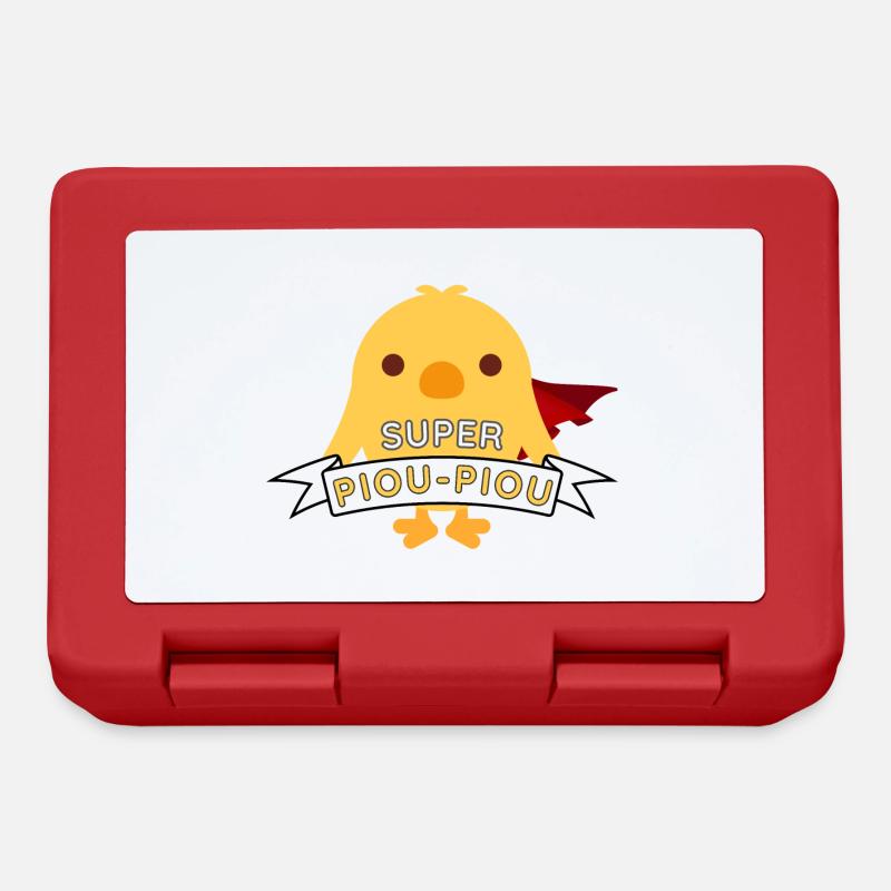 Super Piou-Piou - Lunchbox - red