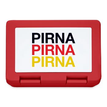 PIRNA - Lunchbox - red - Front
