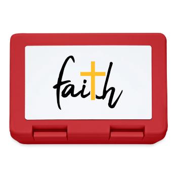 Faith Cross Faith - Lunchbox - red - Front