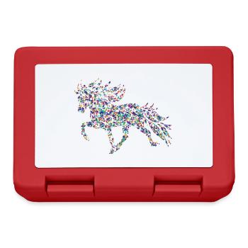 Tölter3 Confetti - Lunchbox - red - Front
