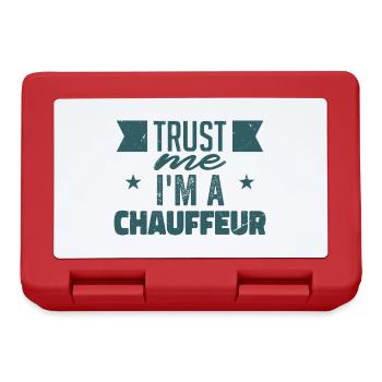 Car Driver | Gift Driver - Lunchbox - red - Front