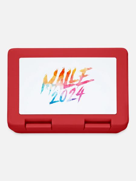 Malle 2024 Bunt Mallorca - Brotdose - Rot