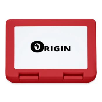ORIGINE AFRIQUE - Boîte à goûter - rouge - Devant