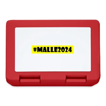 Malle 2024 - Lunchbox - red - Front