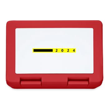 2024 year - Lunchbox - red - Front