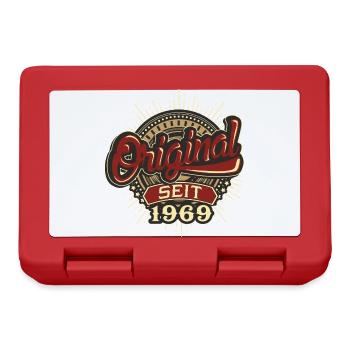 Geburtstag Original seit 1969 - Brotdose - Rot - Vorne