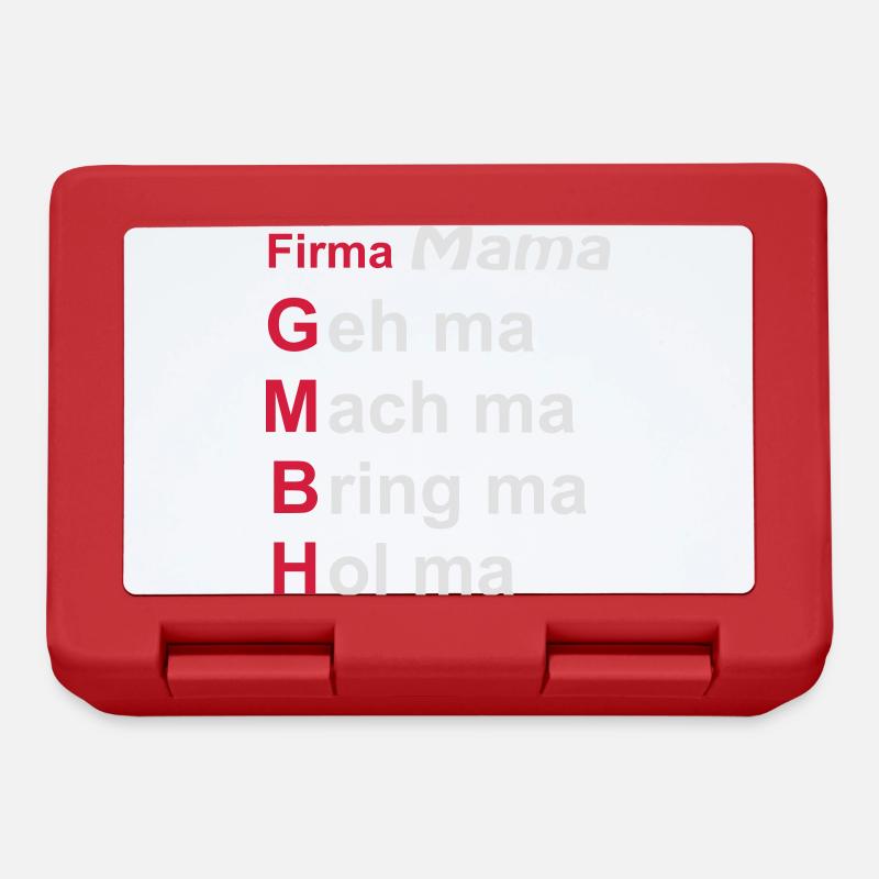 firma mama - Lunchbox - red