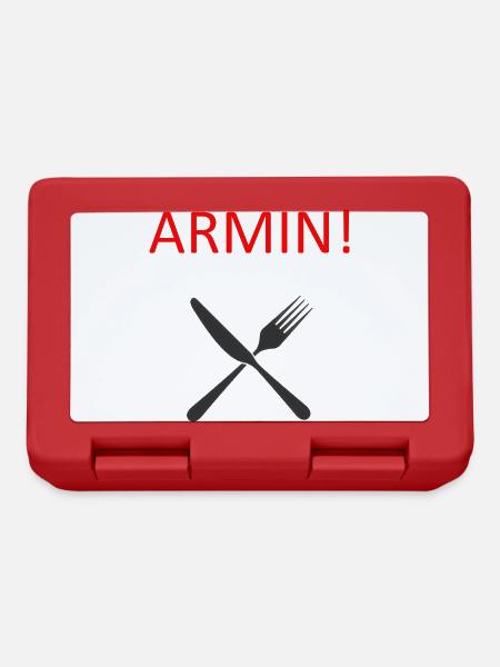 Armin - Brotdose - Rot