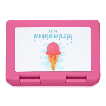Zum dahinschmelzen - Eis - Brotdose - Pink - Vorne
