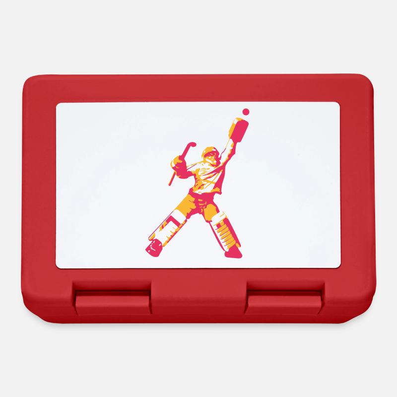 Goalkeeper yellow pink - Lunchbox - red