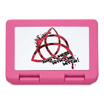 Dont Mess With The Witch Witch Witch Knot Triqueta - Lunchbox - pink - Front