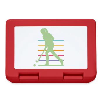 Hockey player - Lunchbox - red - Front