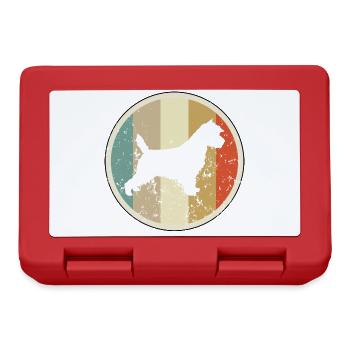 Cairn Terrier - Brotdose - Rot - Vorne