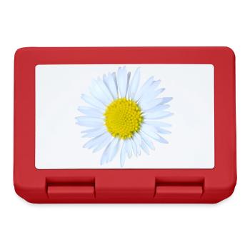 Marguerites - Boîte à goûter - rouge - Devant