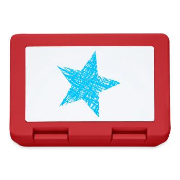 STAR. STARS. STAR. STARS. FEAST. ANNIVERSARY - Lunchbox - red - Front