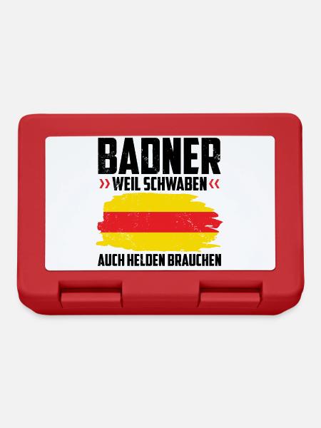 Baden - Brotdose - Rot