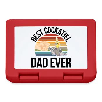 Cockatiel - Lunchbox - red - Front