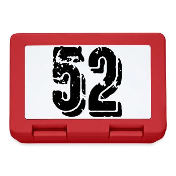 52 number jersey - Lunchbox - red - Front